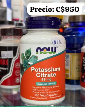 Citrato de potasio