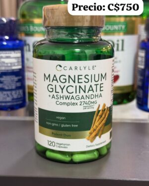Glicinato de magnesio + Ashwaganda