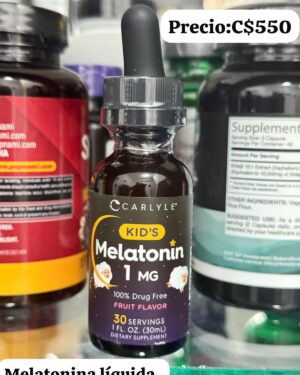 Melatonina para niños en gotitas de 1mg