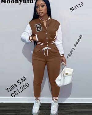 Conjunto Jogger con chaqueta SM119