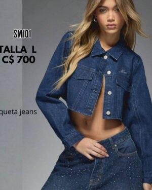 Chaqueta Jeans de mujer--SM101