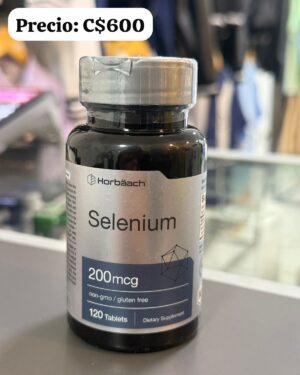 Selenium 200 mcg 120 tabletas horbaach