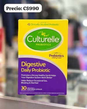 Digestivo dailys probiótico. Culturelle.