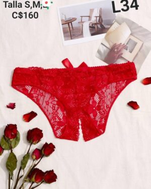 Bragas rojas - L34