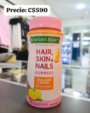 Gomitas de Colágeno + Biotin - Hair, Skin, Nails