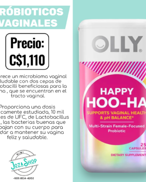 Olly Probióticos vaginales de múltiples cepas - Cápsulas
