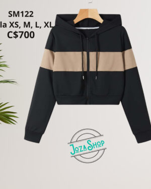 Sudadera de dos colores para dama - SM122