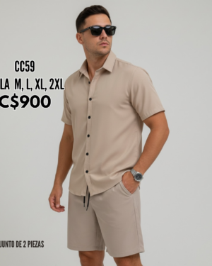 Conjunto con short.--CC59