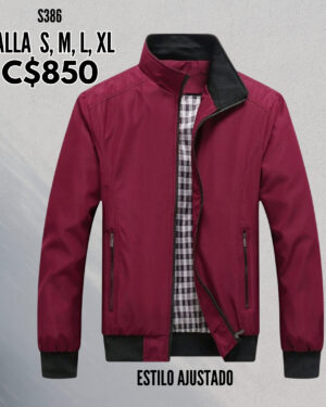 Chaqueta estilo impermeable.--S386