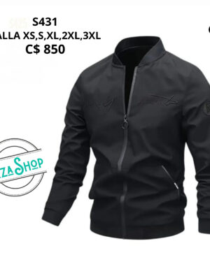 Chaqueta estilo impermeable.--S431