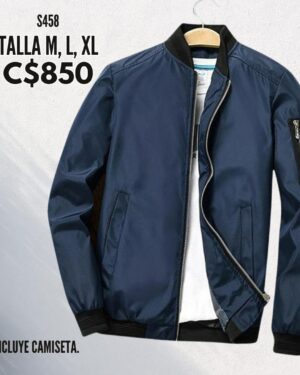 Chaqueta estilo impermeable.--S458