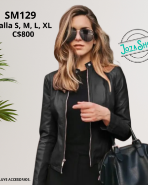 Chaqueta de Cuero PU- SM129