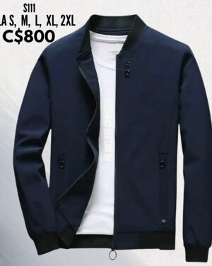Chaqueta estilo impermeable.--S111