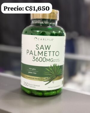 Saw Palmetto de 3600 mg