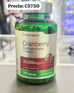 Cranberry con vitamina C