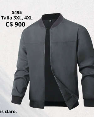 Chaqueta estilo impermeable -- S495