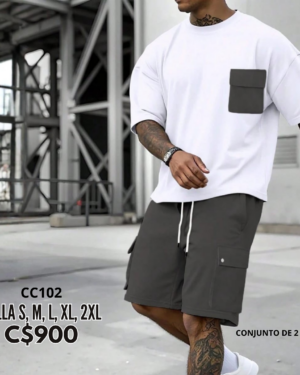 Conjunto con shorts -- CC102