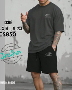 Conjunto con shorts -- CC103