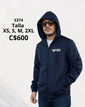 Chaqueta estilo impermeable.--S374