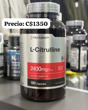 L-citrulline de horbaach de 2400 mg