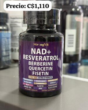 NAD + RESVERATROL 400 mg Strongvit