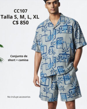 Conjunto con short.--CC107