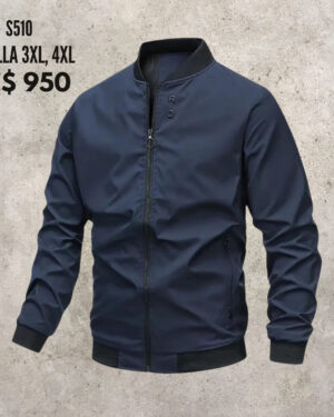 Chaqueta estilo impermeable.–S510