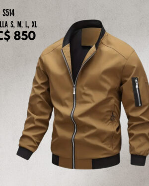 Chaqueta estilo impermeable.--S514