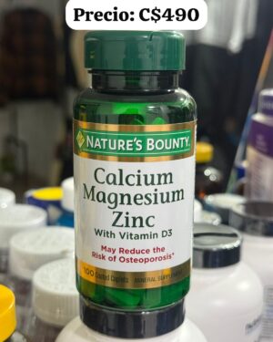 Calcio, Magnesio & Zinc con Vitamina D3