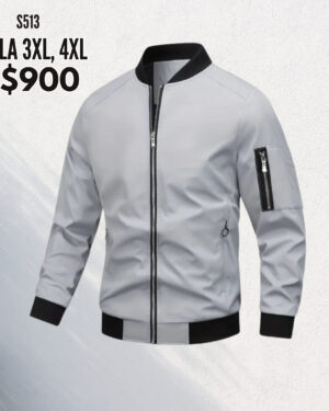 Chaqueta estilo impermeable.--S513