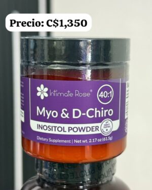 Myo & D-chiro inositol en polvo.