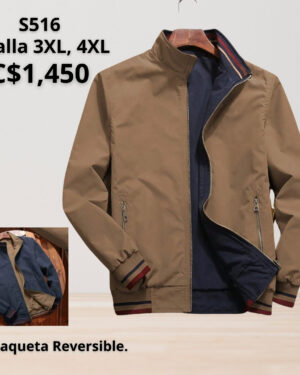 Chaqueta reversible.--S516
