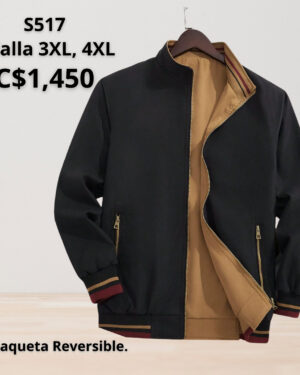 Chaqueta reversible.--S517