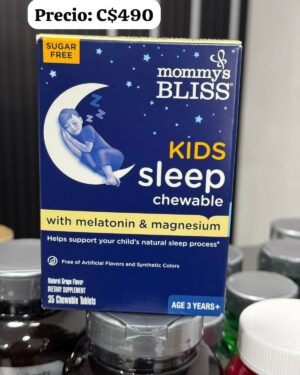 Mommy's Bliss: Kids Sleep Chewable (35 Tabletas Masticables)