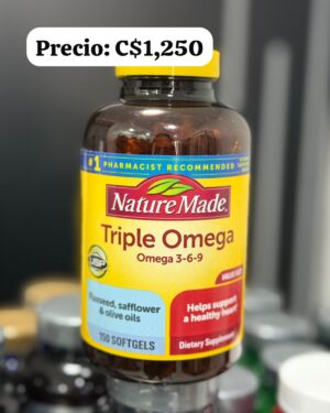 Triple Omega 3-6-9 (150 Softgels) – Nature Made