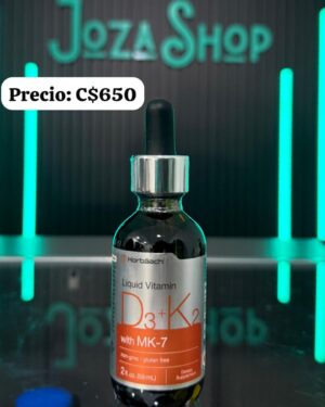 Vitamina D3 + K2 Líquida (con MK-7)