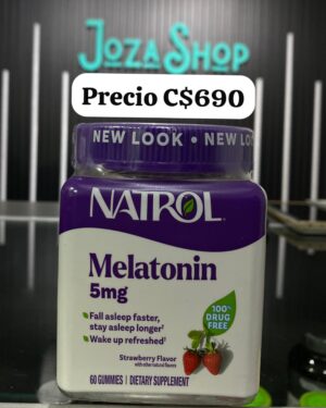 Melatonina de 5 mg de 60 gomitas